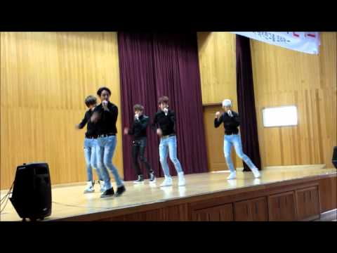 140611 JJCC - 더블제이씨 '첨엔 다 그래 (At First)' Tong Yeong Girls Middle school