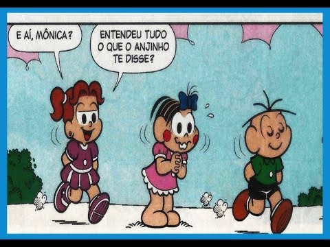 Mônica em: O dia em que o Anjinho virou cupido, Quadrinhos Turma da Mônica