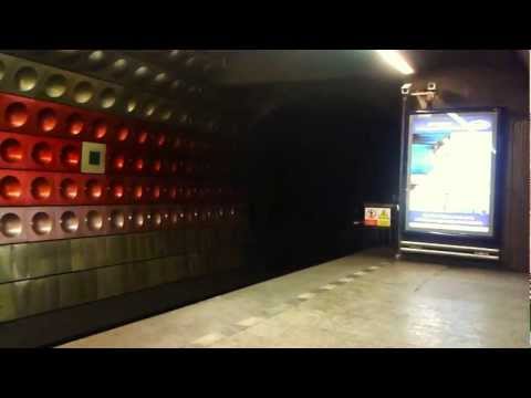 The Prague Metro (subway) (station: Staromestska)