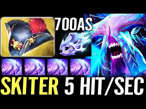 🔥 SKITER Pirate Hat + Moonshard Faceless Void — 700AS 5HIT/S + 2x Chrono 100% Bash Lord Dota 2 Pro