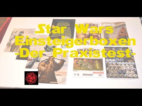 STAR WARS Rollenspiel - Die Einsteigerboxen  Durchgeblättert