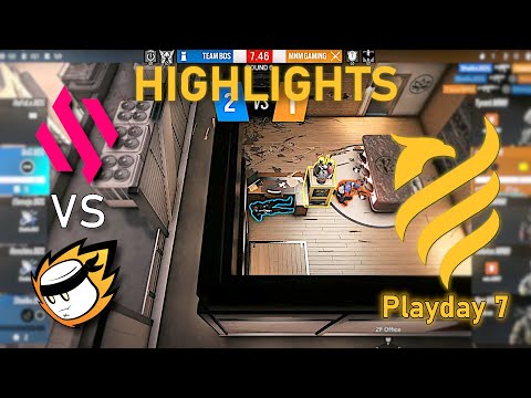WTF?! BDS vs MNM - HIGHLIGHTS - Playday 7 - EUL 2022 Stage 2 - R6 Esport