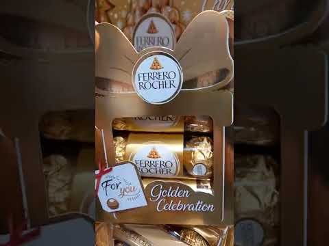 #Ferrero #rocher #chocolate Christmas gift #shorts