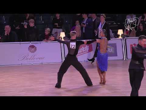 Patrik Seretin And Ema Pilic At The CRO 2018 World Youth Latin