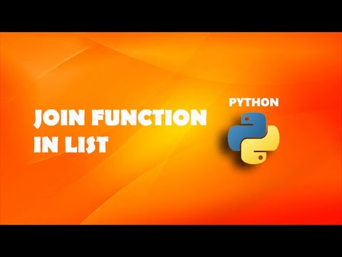 Join Function In List Using Python Python Tutorials For Beginners In Hindi 20
