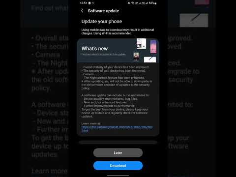 Samsung Note20ultra New Security Update #shorts #note20ultra