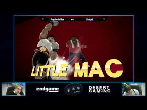 SP11 WR1 - Senpai (Little Mac) vs Psychedelifox (Yoshi)