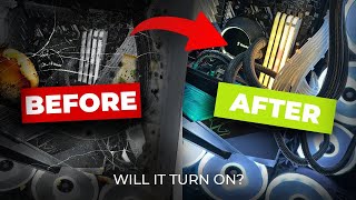 I cleaned THE dirtiest Gaming PC!