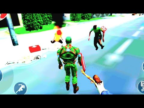 Super Spider Rope Hero Fight Miami Crime City -  Flying Spider -  Hero Sim - Android iso game #new