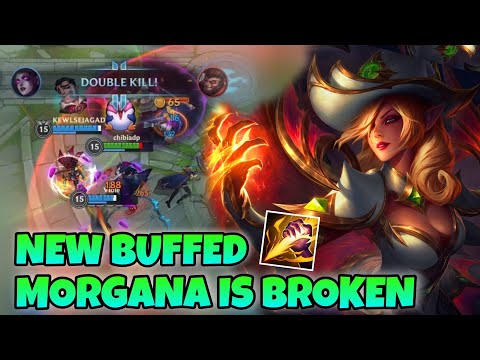 NEW BUFFED MORGANA JUNGLE WILD RIFT IS SCARY AND STRONG NOW