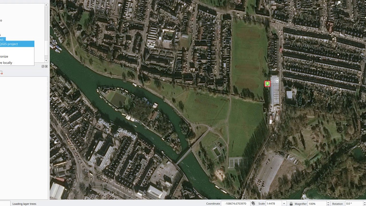 Mergin QGIS plugin in action