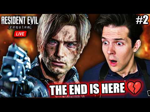 I’M NOT READY TO SAY GOODBYE TO LEON 😭 Resident Evil Requiem ENDING (First Playthrough Part 2)