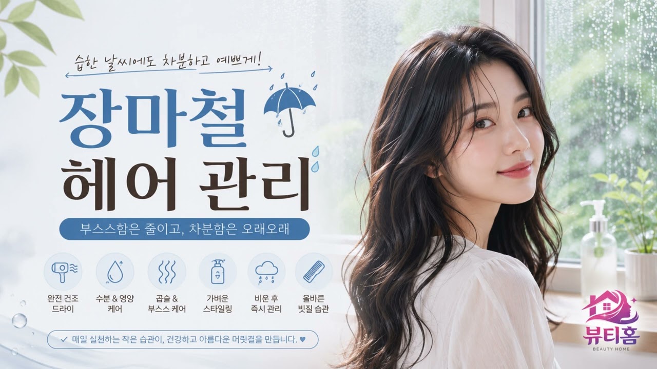 장마철 헤어 관리