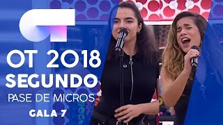 &quot;LOVE ON TOP&quot; - JULIA y MARTA | SEGUNDO PASE DE MICROS GALA 7 | OT 2018