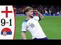 Harvey Elliott | Every Touch | England U21 VS Serbia U21 (9-1)