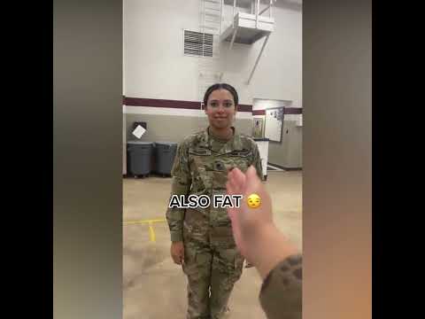 Female Soldier Goes Viral Comparing US Army's Double Standards On Weight Limits!