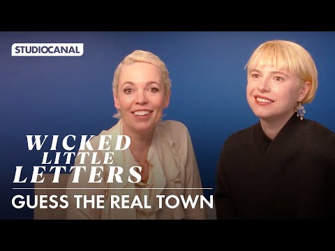 Olivia Colman and Jessie Buckley Guess the Real Town