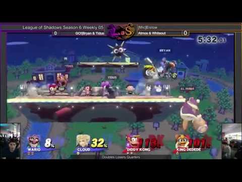 LoS6W05 | DLQ | [GO!]Bryan & Tidus vs Atmos & Whiteout