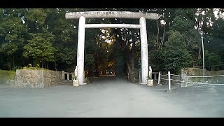 preview picture of video '宮崎神宮の駐車場への行き方. Getting to the parking area of Miyazaki Shrine.'