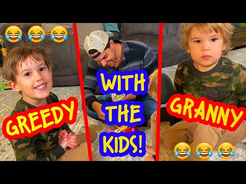 Greedy Granny Playthrough and Review with the Kids! (HILARIOUS)