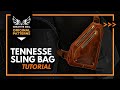 How to make Tennessee Sling Bag. Sling backpack DIY