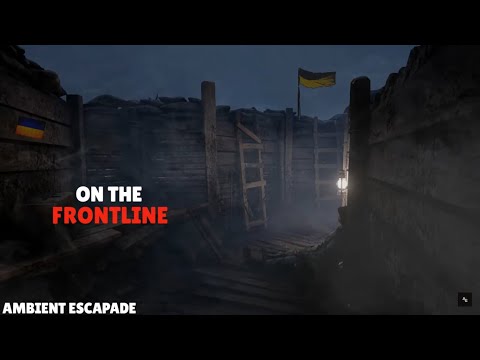 You're On The Ukrainian Frontline | Ukraine War | Bakhmut Battle Ambience