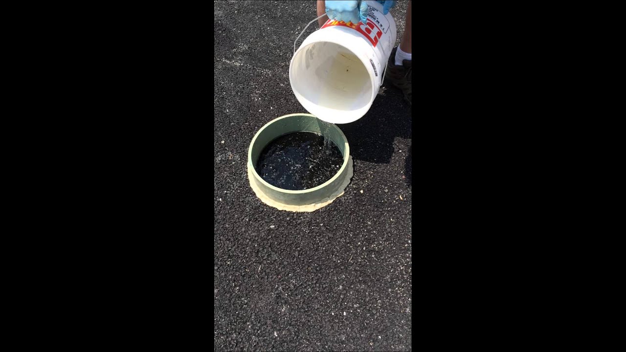 Pervious pavement testing