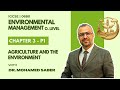 IGCSE Environmental Management O Level Chapter 3 Agriculture Soil Erosion Sustainable Farming