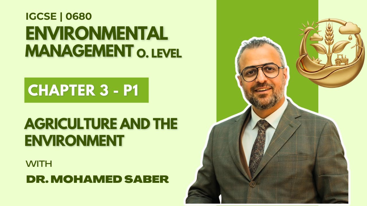 IGCSE Environmental Management O Level | Chapter 3: Agriculture, Soil Erosion & Sustainable Farming