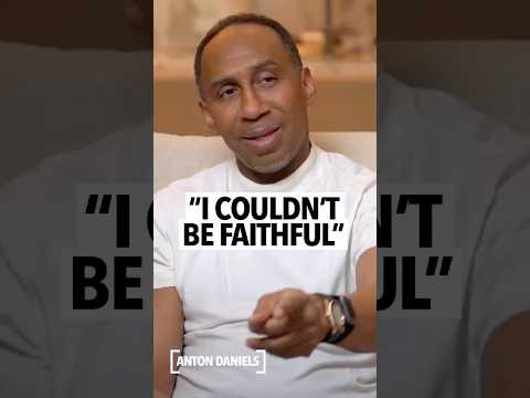Stephen A. Smith says he couldn't be faithful while on the road so he chose not to get married 🤔
