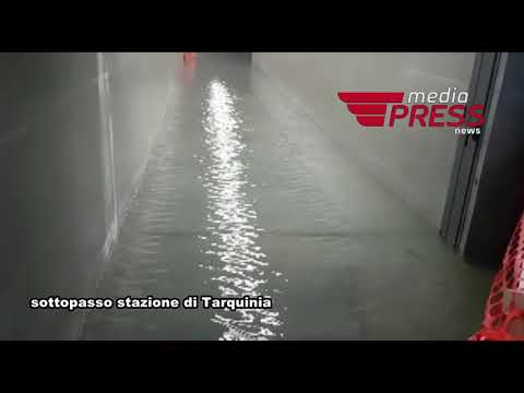 Maltempo sul litorale Etrusco