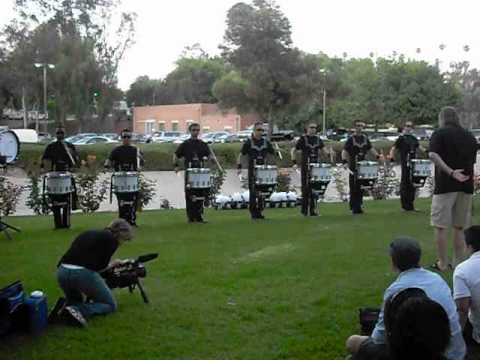 Blue Devils Drumline 2009 - In The Lot "I've Got Rhythm" Section