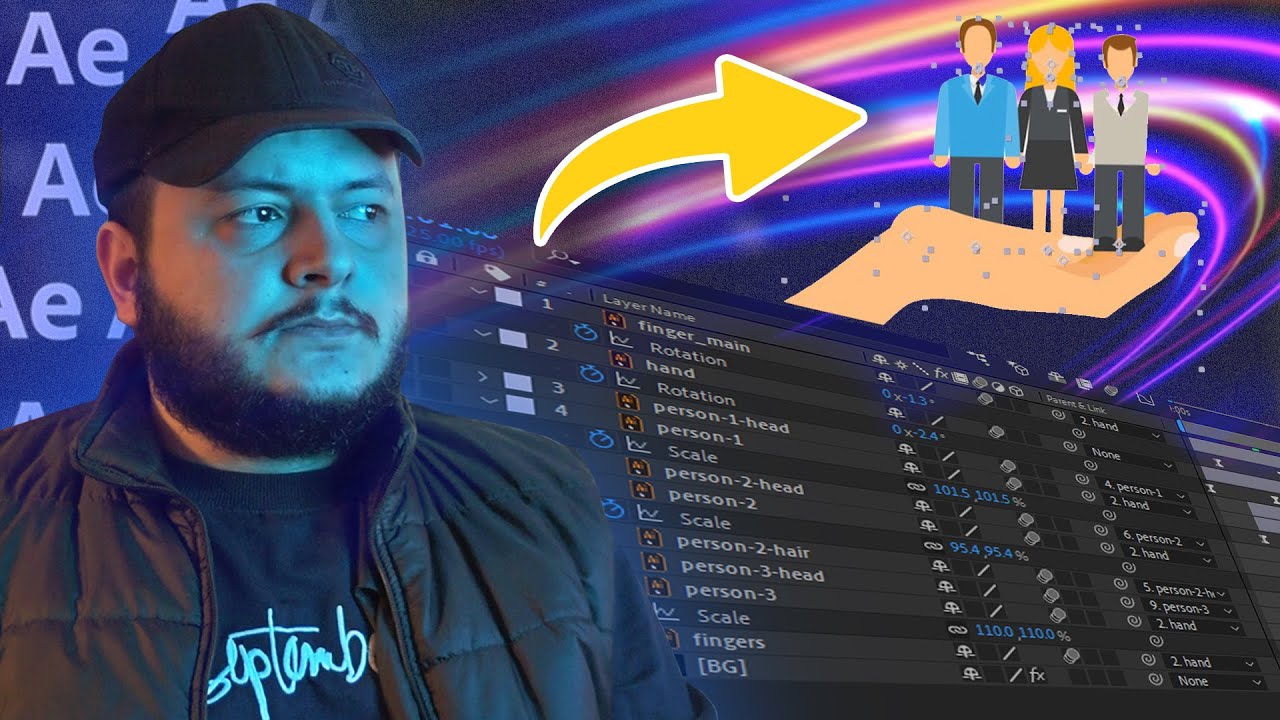 Basic Animation for Beginner Motion Designers in After Effects Tutorials