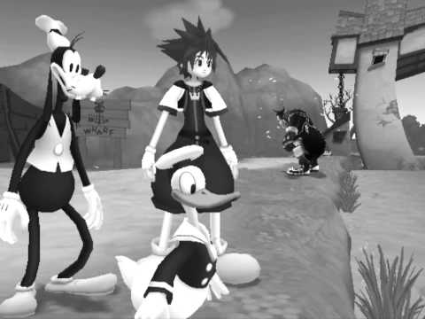 Kingdom Hearts II, English cutscene: 214 - Pete Runs Away - HD 720p