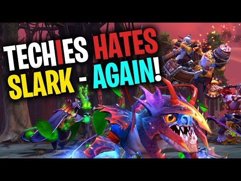 Techies Hates Slark AGAIN! - DotA 2 Funny Moments - (42 Kills 7 Deaths 37 Assists)