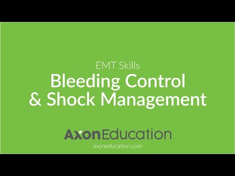 NREMT EMT Skills: Bleeding Control & Shock Management