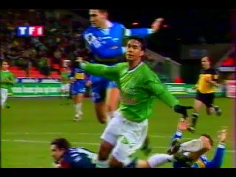 ASSE 4-1 Troyes - Matchday 14 of D1 2000-2001 (short summary)