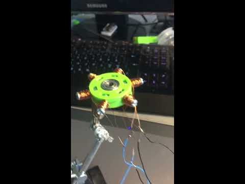 Electric motor, 3d printed