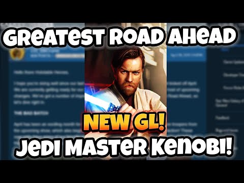 SWGoH - New Galactic Legend - Jedi Master Kenobi!  New Ahsoka!  Best Road Ahead ever!