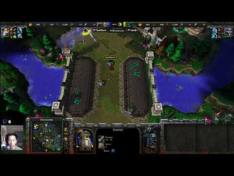 Starbuck (HU) vs Sheik (UD) - WarCraft 3 - WC4104