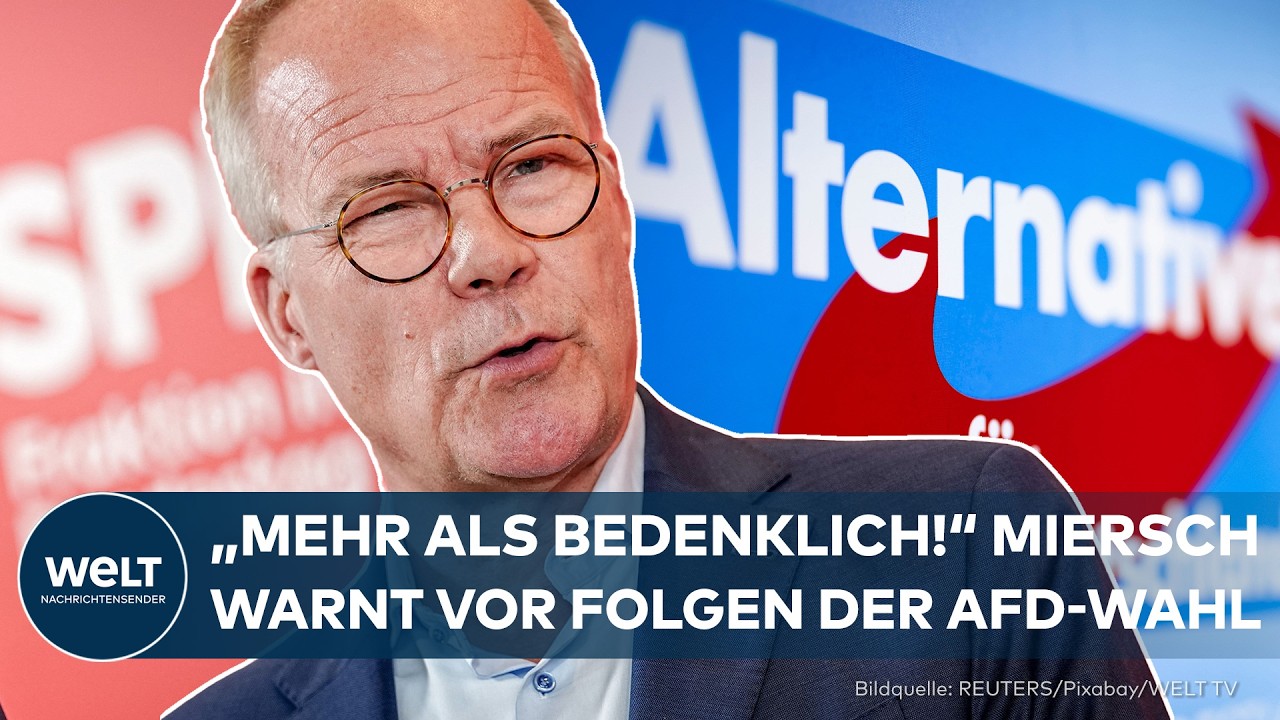 SACHSEN-ANHALT: „Das ist alles mehr als bedenklich!“ Matthias Miersch warnt nach AfD-Wahl