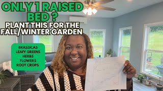 IF I Had Only 1 Raised Bed to Plant my Fall Garden...(What I Would Do)