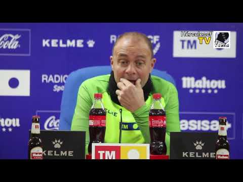 Rueda de Prensa previa de Vicente Mir ante la AE Prat