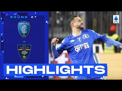 Empoli-Lecce 1-0 | Caputo ends Empoli’s losing streak: Goal & Highlights | Serie A 2022/23