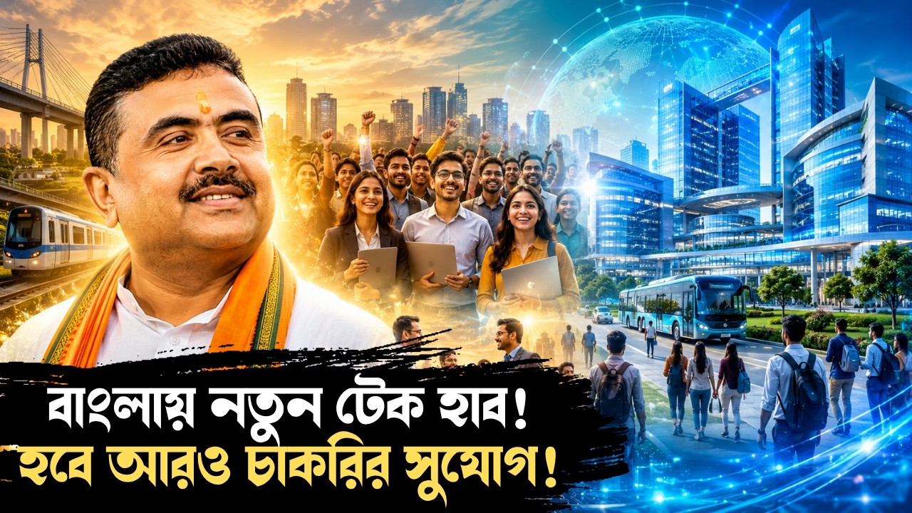 এবার বাংলায় নতুন টেক হাব! হাজার কোটির বিনিয়োগ আর নতুন চাকরির সুযোগ! | New Tech Hub In West Bengal