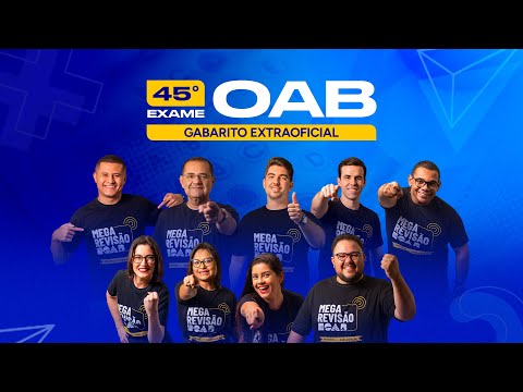 Gabarito Extraoficial OAB 45