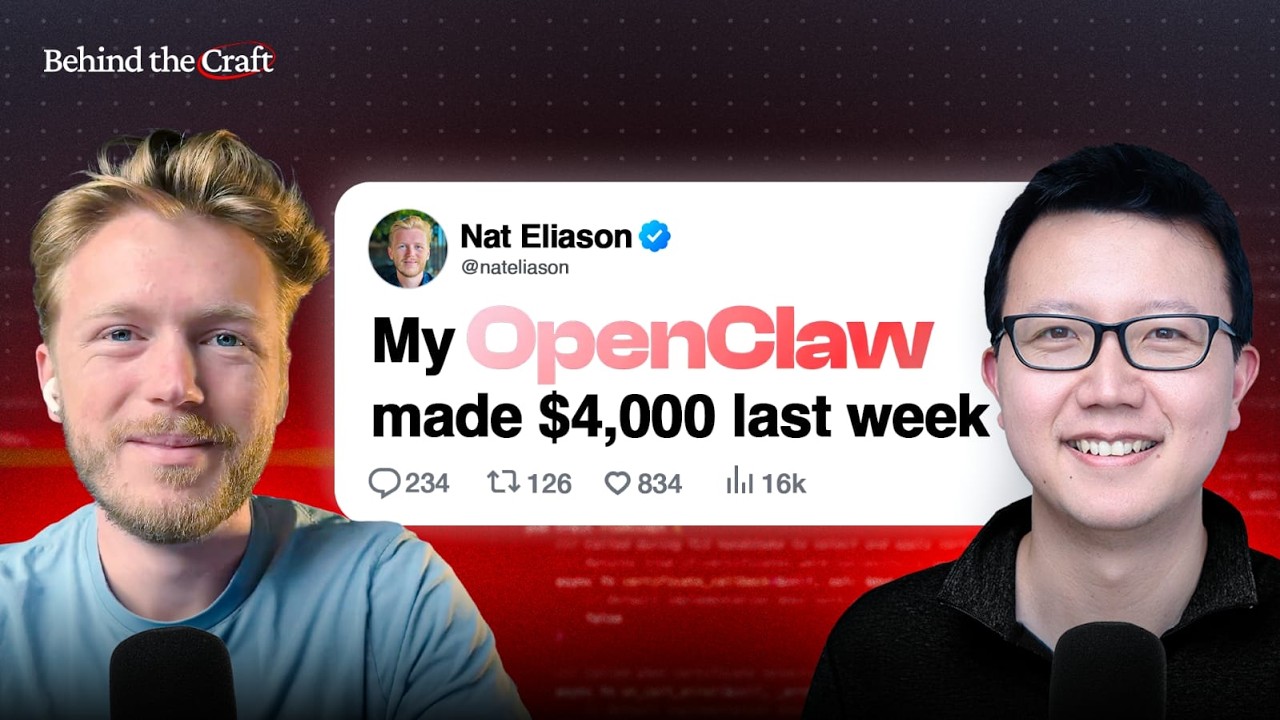 Use OpenClaw to Build a Business That Runs Itself in 35 Min | Nat Eliason
