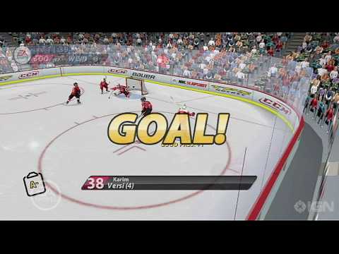 nhl slapshot wii video