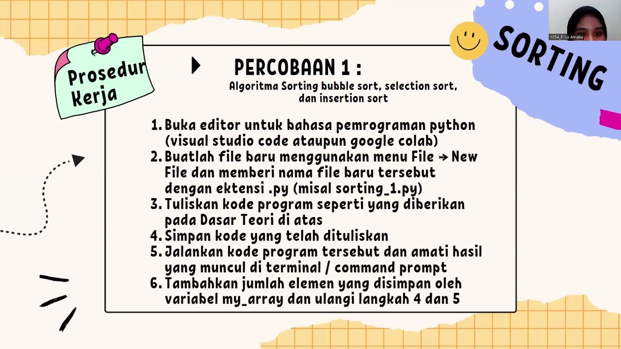 Laporan Praktikum Algoritma & Pemrograman II (Sorting & Searching)