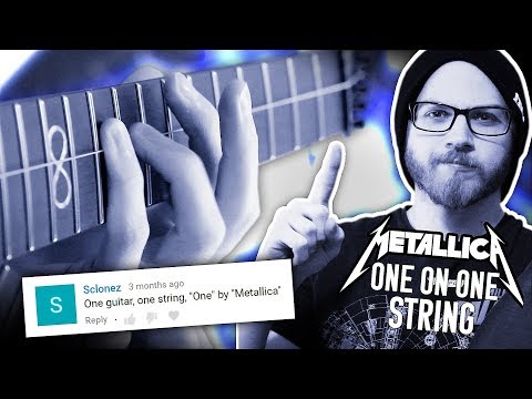 Metallica's "One" Played On 1 String! | Pete Cottrell